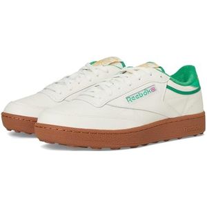 Reebok Club C Golf Sneaker voor heren, Krijt Classic Groen, 42.5 EU