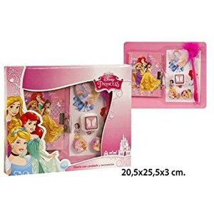 Disney - Dagboek met slot en accessoires, -Princess-