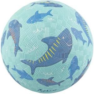 sigikid 43089 Rubberbal 12 cm, blauw/haai