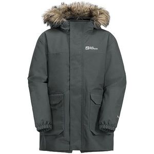 Jack Wolfskin Jas voor kinderen en jongeren, leisteen/groen, 128