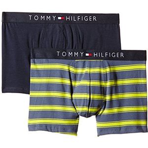 Tommy Hilfiger Boxershorts voor heren, met vlaggetje en strepen, 2 stuks