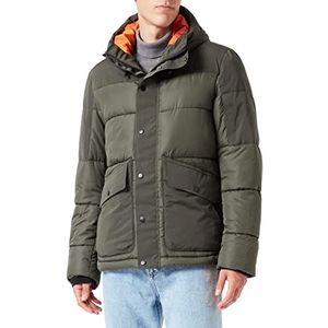 s.Oliver Men's 130.12.208.16.150.2119821 jas met lange mouwen, kaki/olijf, XL