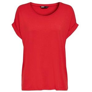 ONLY - onlmoster S/S O-neck top Noos Jrs - T-shirt - Rood