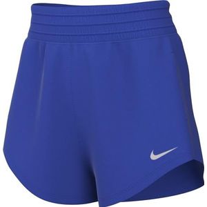 Nike Dames Shorts W Nk One Df Short, Hyper Royal/Reflective Silv, DX6642-405, XL