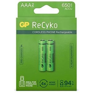 GP RecyKo+ 2 AAA Micro batterij DECT-telefoon 2900434240001