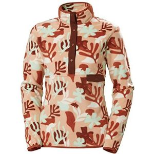 Helly-Hansen Womens Maridalen Fleece, 179 Terracotta Icon Print, M