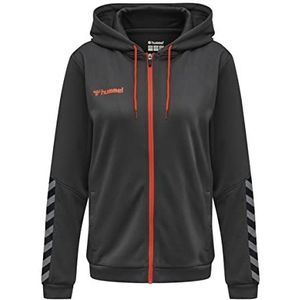 Hummel Hmlauthentic Poly hoodie met ritssluiting voor dames