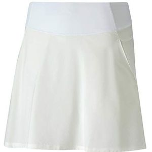 PUMA Damen Rock PWRSHAPE Solid Woven Skirt, Bright White, XS, 595853