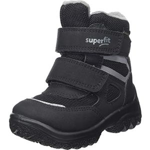 Superfit Sneeuwlaarzen voor baby's en jongens, zwart/grijs 000, 19 EU