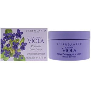 L'Erbolario Accordo Viola Lichaamscrème, per stuk verpakt (1 x 200 ml)