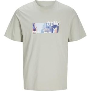 Jack Jones - Jorbushwick Blur Tee Ss Crew Neck - Heren - t-Shirts