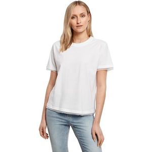 Build Your Brand Dames Ladies Laces Tee T-shirt