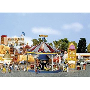 FALLER Kleinstation Zindelstein modelbouwset met 86 onderdelen 202 x 102 x 75 mm I modelspoorbaan accessoires H0 gebouw I modelspoorbaan H0 station, verschillende