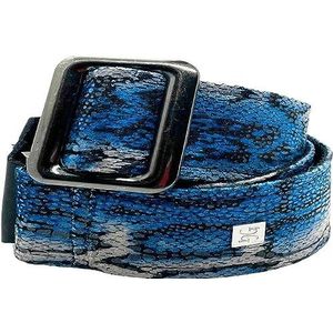 Get'M Get'M Gitaarband - Turquoise Python 2"" gitaarband