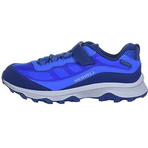 Merrell Moab Speed Low A/C WTRPF wandelschoen Unisex Kind, Blauw, 43 EU