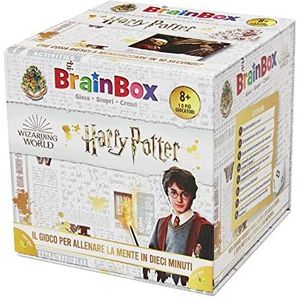 Asmodee - BrainBox: Harry Potter, spel voor het leren en trainen van de geest, 1-16 spelers, 8+ jaar, Italiaanse editie