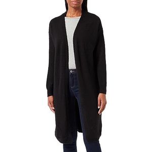 Bestseller A/S PCJULIANA LS Long Knit Cardigan NOOS BC, zwart, XS