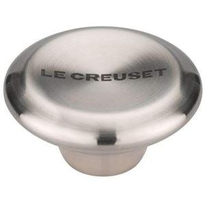 Le Creuset, Vervangende metalen knop voor braadpannen, Inox, 57 mm, 94034570000001