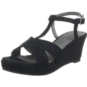 Andrea Conti 0365361 Damessandalen, Zwart Zwart Zwart 002, 41 EU