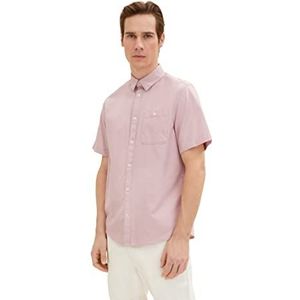 TOM TAILOR Uomini Overhem 1034892, 31201 - Velvet Rose Chambray, L