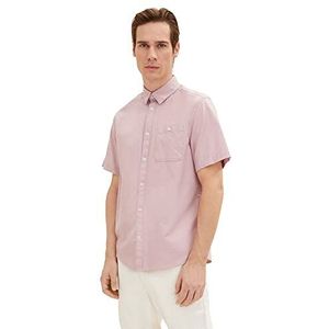 TOM TAILOR Uomini Overhem 1034892, 31201 - Velvet Rose Chambray, L