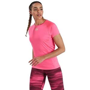 Canterbury Dames Vapodri Super Lichtgewicht T-shirt met korte mouwen, Knockout Pink, 8