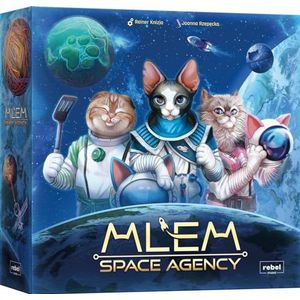 Asmodee Rebel MLEM Space Agency – gezelschapsspellen – strategiespellen – spel voor volwassenen en kinderen vanaf 8 jaar – 2 tot 5 spelers – Franse versie