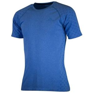 Rogelli Seamless T-shirt voor heren, blauw, 2XL