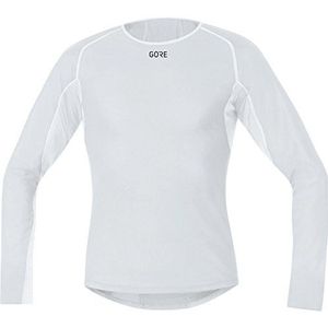 GORE WEAR Winddicht thermo-ondershirt, voor heren, multisport, GORE WINDSTOPPER, XL, lichtgrijs/wit