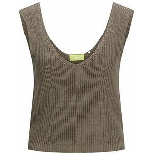 Jack & Jones JJXX JXSTELLA Twist Knit TOP SN, Brindle, XL