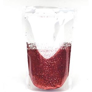 Glitter PVC Rood, 1kg