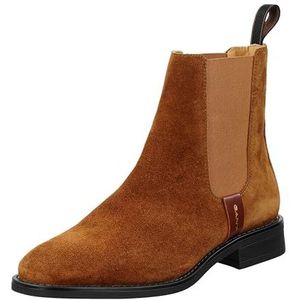 GANT - Chelsea Boots - Cognac - Leer - Effen