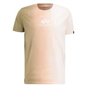 Alpha Industries ML Batik T Shirt voor Mannen Olive
