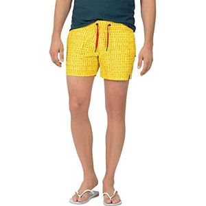 Timezone Zwemshort voor heren, Yellow Stingray, XL