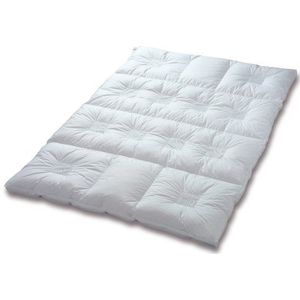 CLIMABALANCE Premium warm deken, katoen, wit, 135 x 200 cm