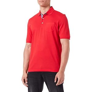 bugatti Heren 8151-35008 Poloshirt, rood-950, Regular, rood-950, S