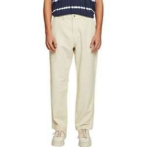 ESPRIT Heren 033EE2B302 broek, 296/CREAM Beige 2, 38, 296/crème beige 2, 38W x 36L