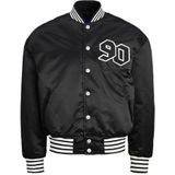 JACK & JONES Jormeadows Bomberjack voor heren, zwart, l, zwart, L