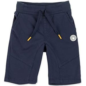 sigikid Bermuda shorts van biologisch katoen voor mini jongens in de maten 98 tot 128, donkerblauw/gabardine, 116 cm