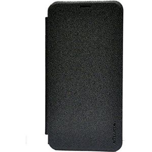 Nillkin HUAWEIENJOY5-Sparkle-Black 5 glanzende lederen tas voor Huawei Enjoy zwart