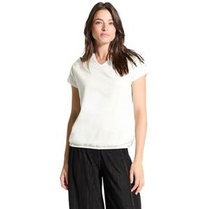 Ajour T-shirt, Vanilla White, L