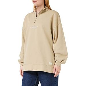 Dr. Denim Dames Miya Sweatshirt, Light Khaki WM, XS