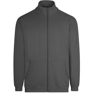 Mukua SZ270U Cooper, uniseks sweatshirt met ritssluiting, donkergrijs, maat 3XL, Donkergrijs, 3XL