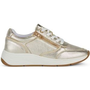 Geox D CRISTAEL E Sneakers voor dames, LT Gold, 41 EU, Lt Gold, 41 EU