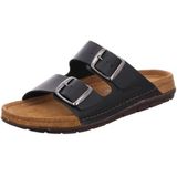 Rohde 5865 90 Rodigo Black-slippers-slippers rohde-lederen slippers