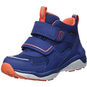 Superfit Jongens SPORT5 licht gevoerde Gore-Tex sneakers, blauw rood 8040, 34 EU Breed