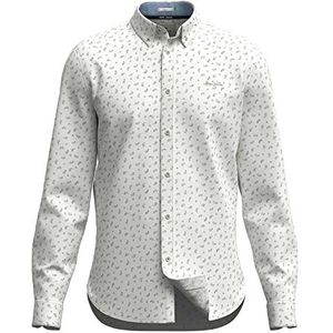 Pepe Jeans Cuxton-overhemd voor heren, Wit (wit), XS