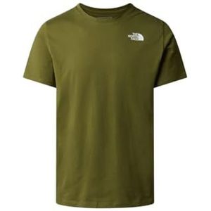 The North Face Foundation Mountain Lines Graphic T-Shirt Forest Olive XS