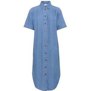 Kaffe - KALuise - Blousejurk - Blauw - Denim