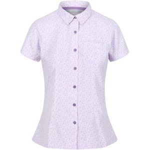 Regatta Dames Mindano VI Ditsy Print Shirt, Pastel Lila Madeliefje, 54 NL